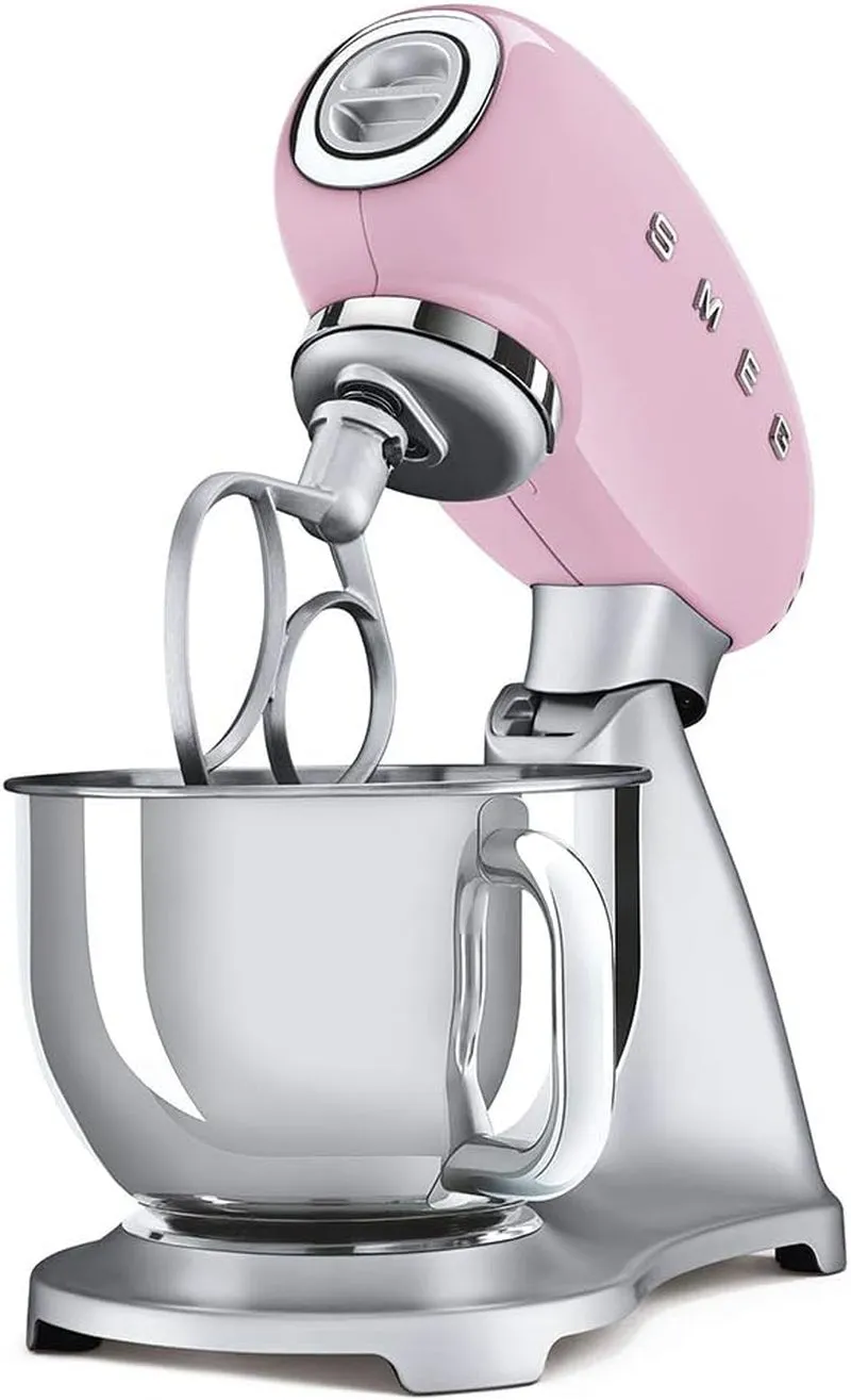 1950'S Retro Style Aesthetic Stand Mixer (Pink)