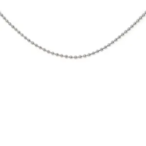 24 Inch Stainless Steel Ball Chain Necklace