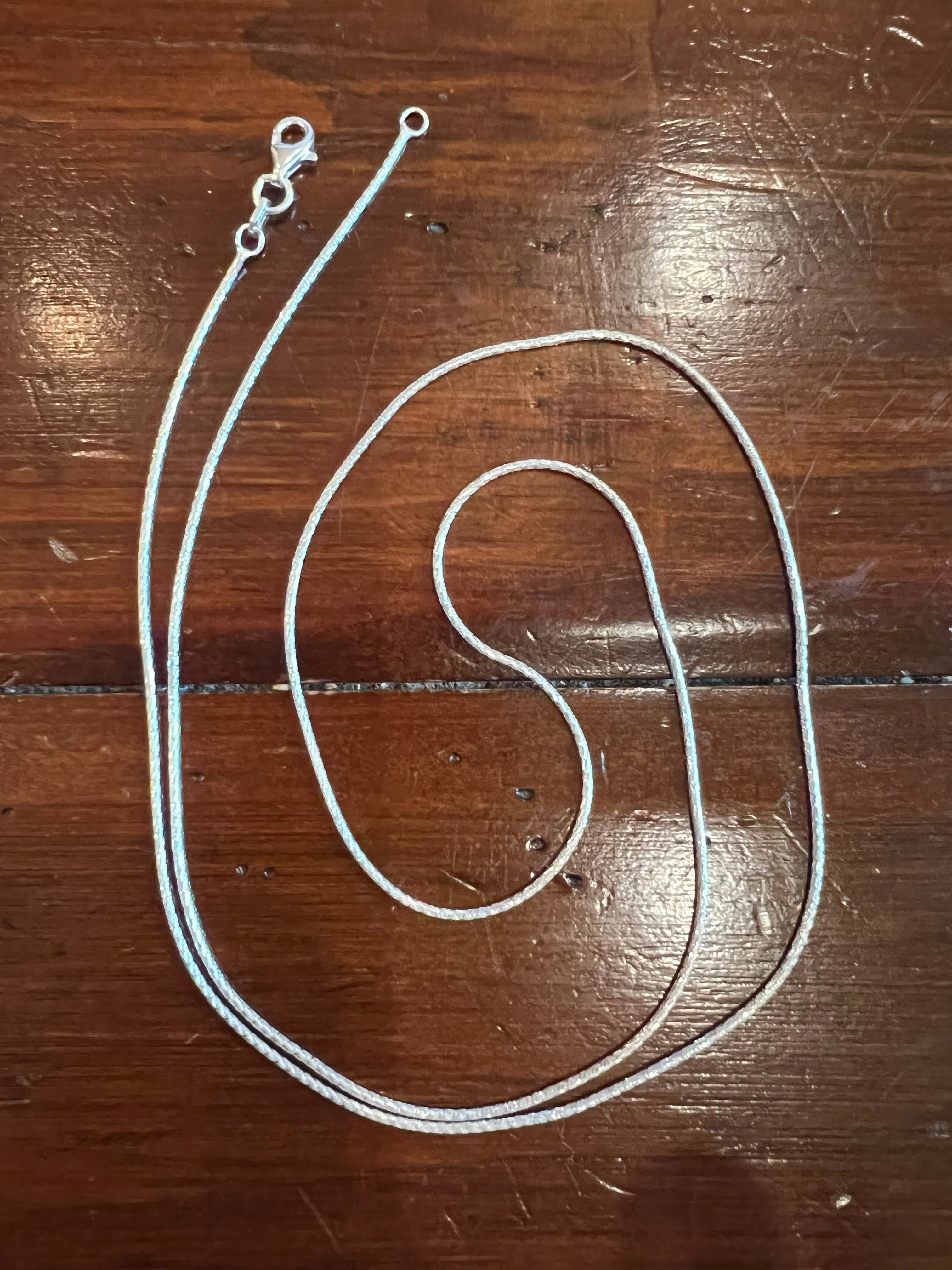 24" Sterling Silver Snake Chain