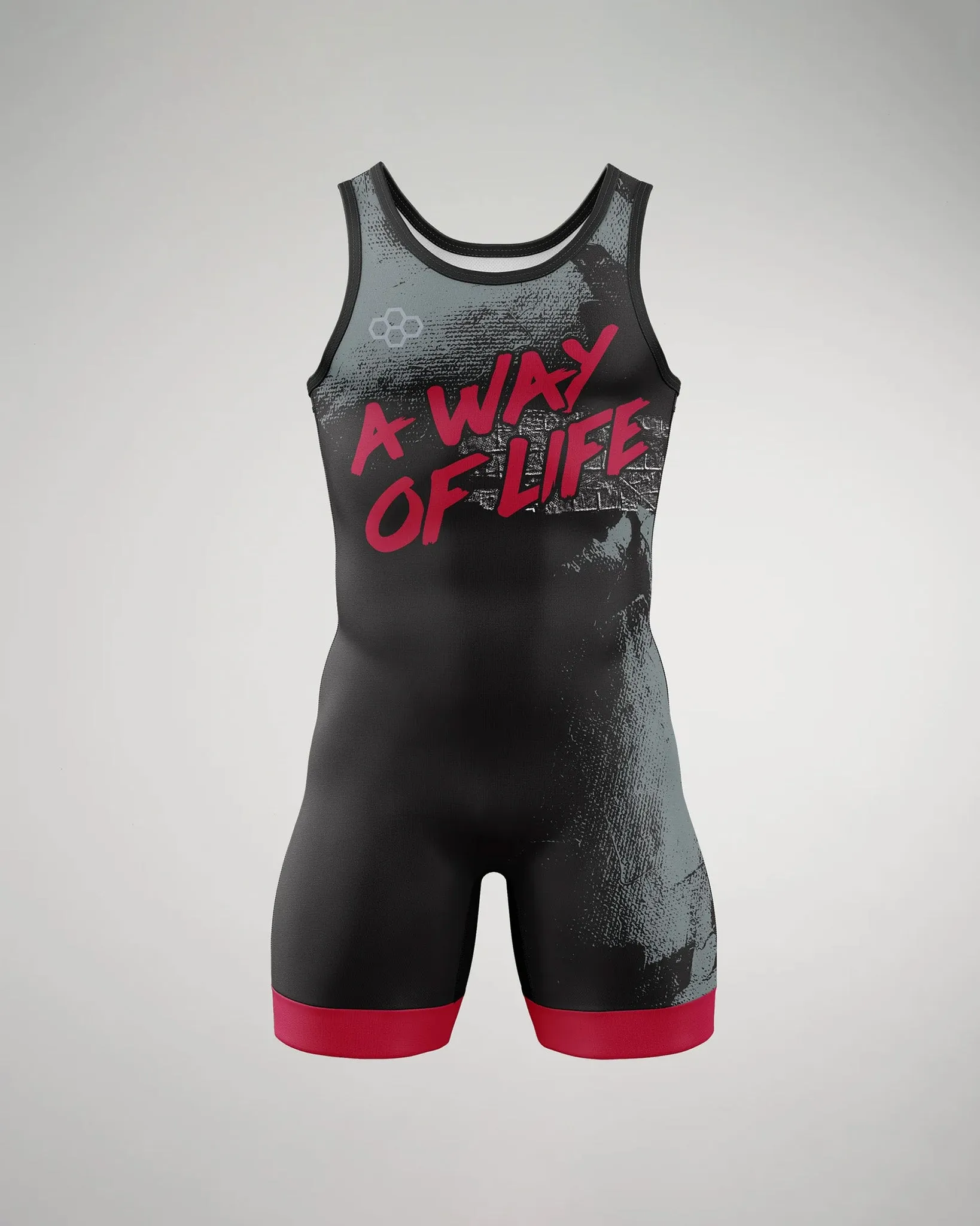 A Way of Life Controlled Chaos Youth Elite 2.0 Wrestling Singlet