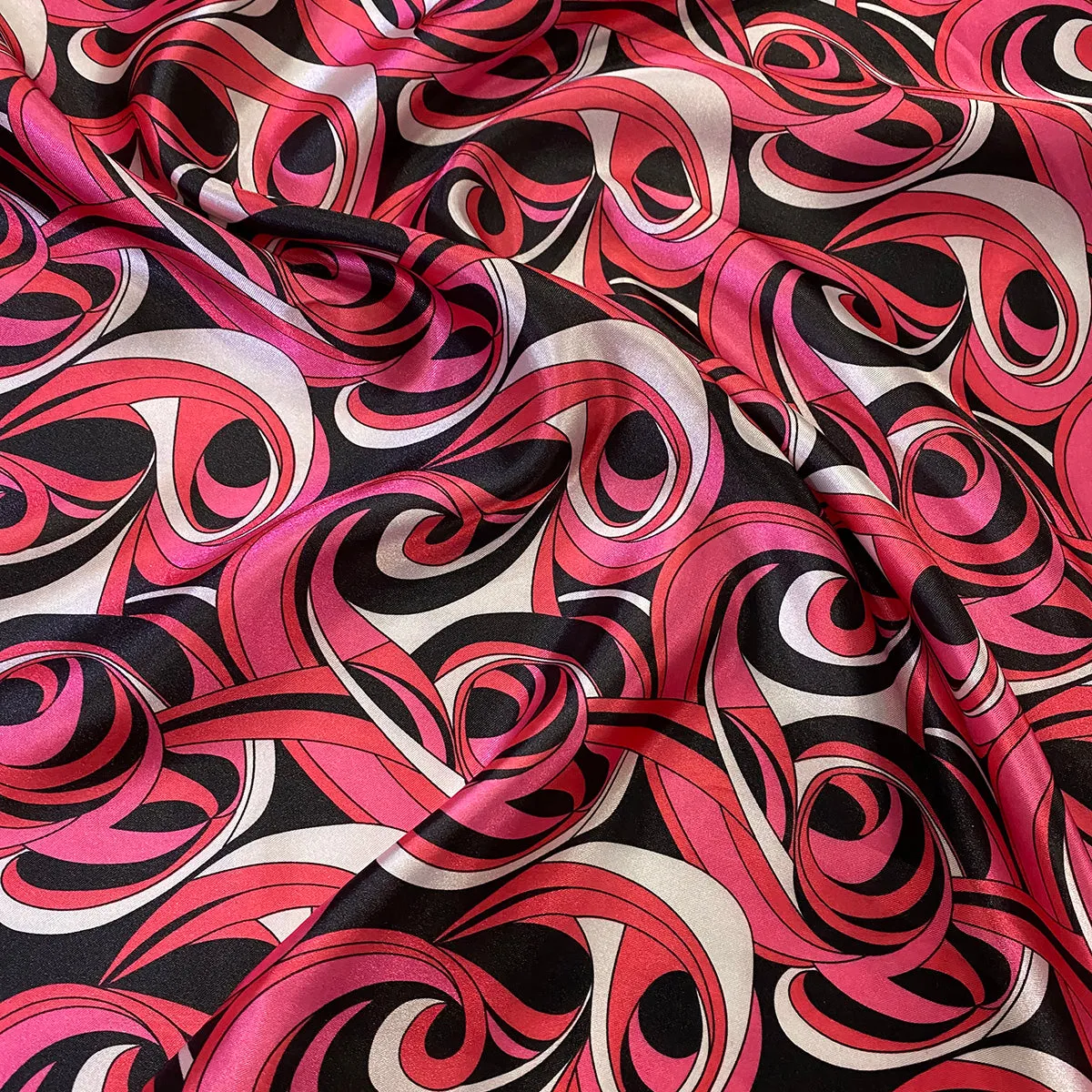 Abstract (Pucci) Wholesale Fabric in Fuchsia