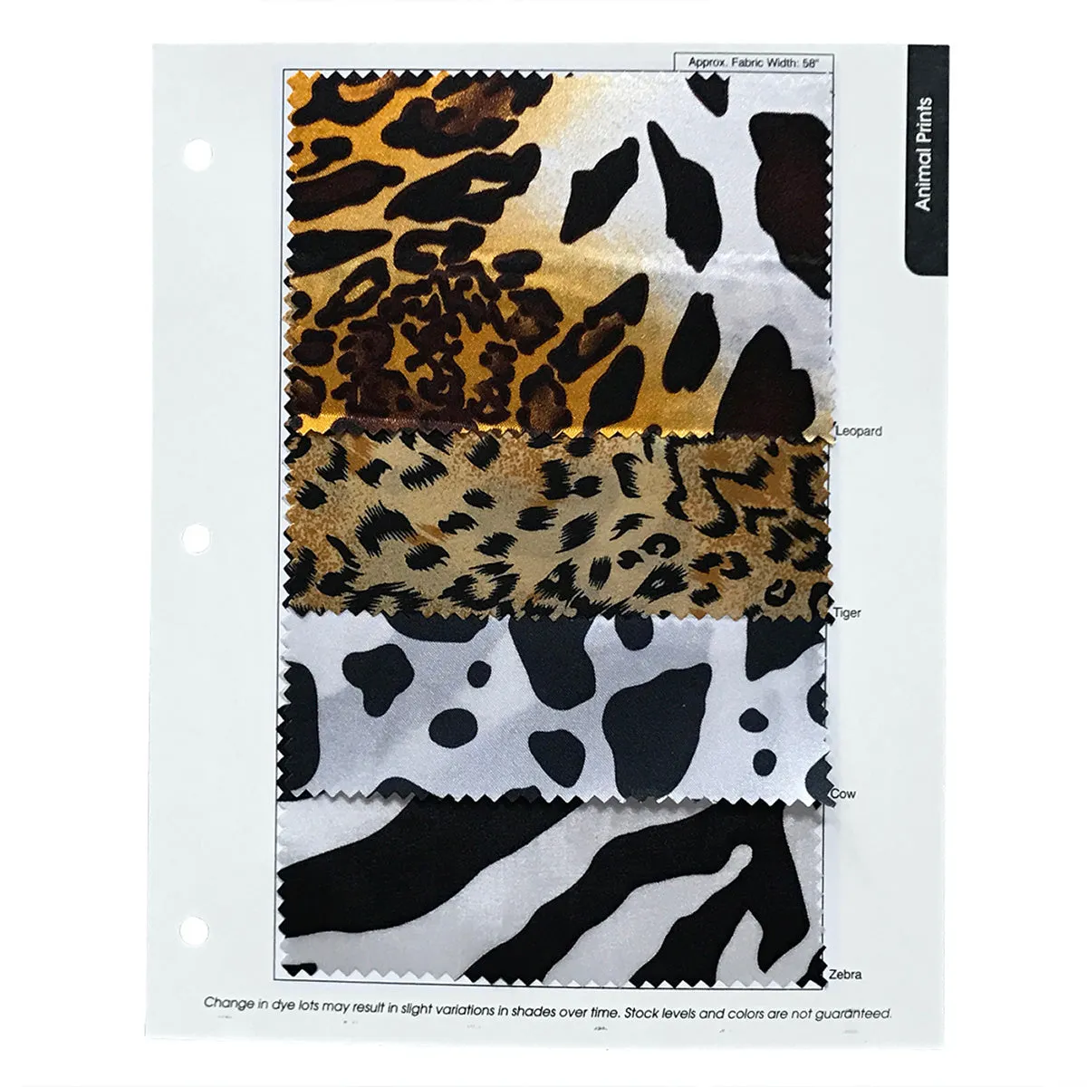 Animal Print Wholesale Fabric in Tiger