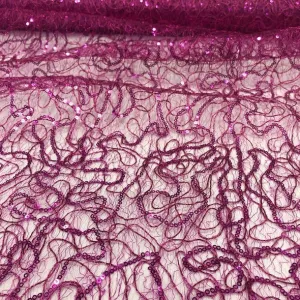 Bedazzle Wholesale Fabric in Fuchsia