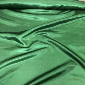 Bridal Satin Wholesale Fabric in Kelly Green 116