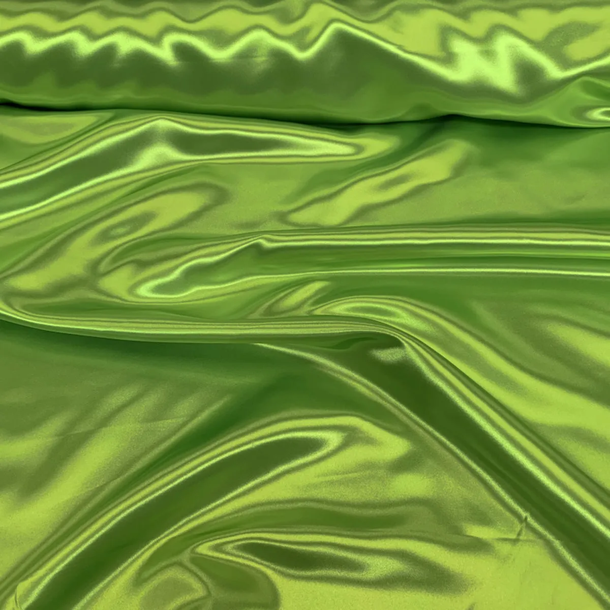 Bridal Satin Wholesale Fabric in Lime Green 38