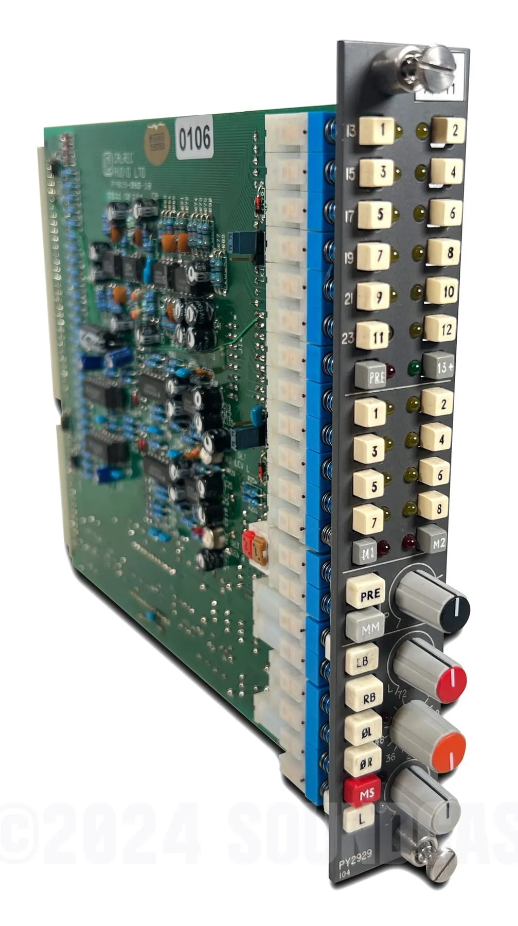 Calrec Q Series PY2929 Input Module - Recapped