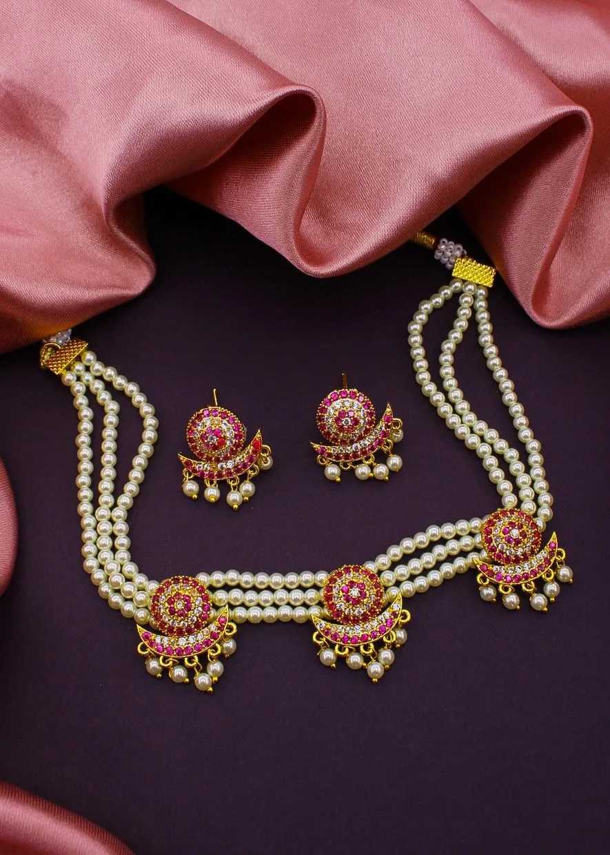 CHANDRAKOR DESIGNER MOTI CHOKER