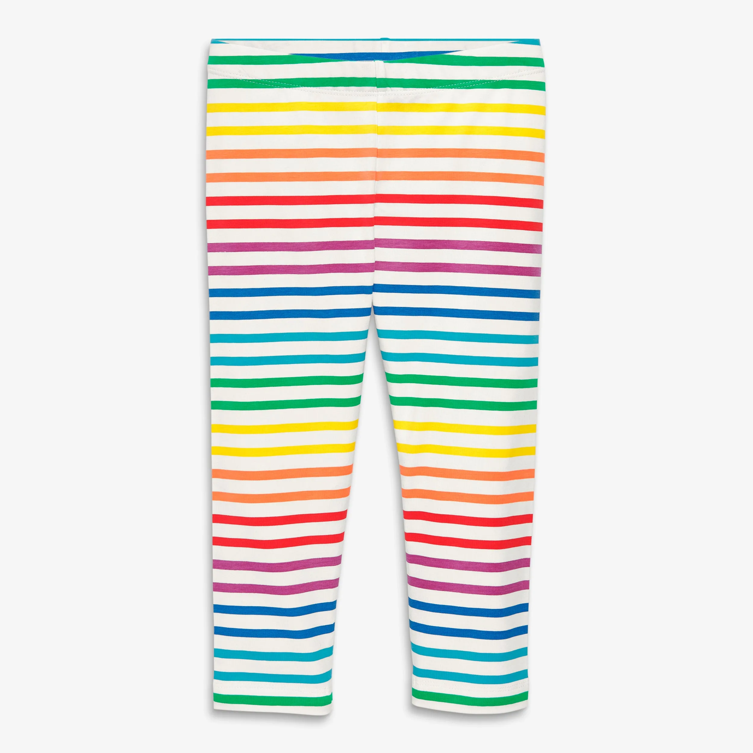 Clearance capri legging in bright rainbow