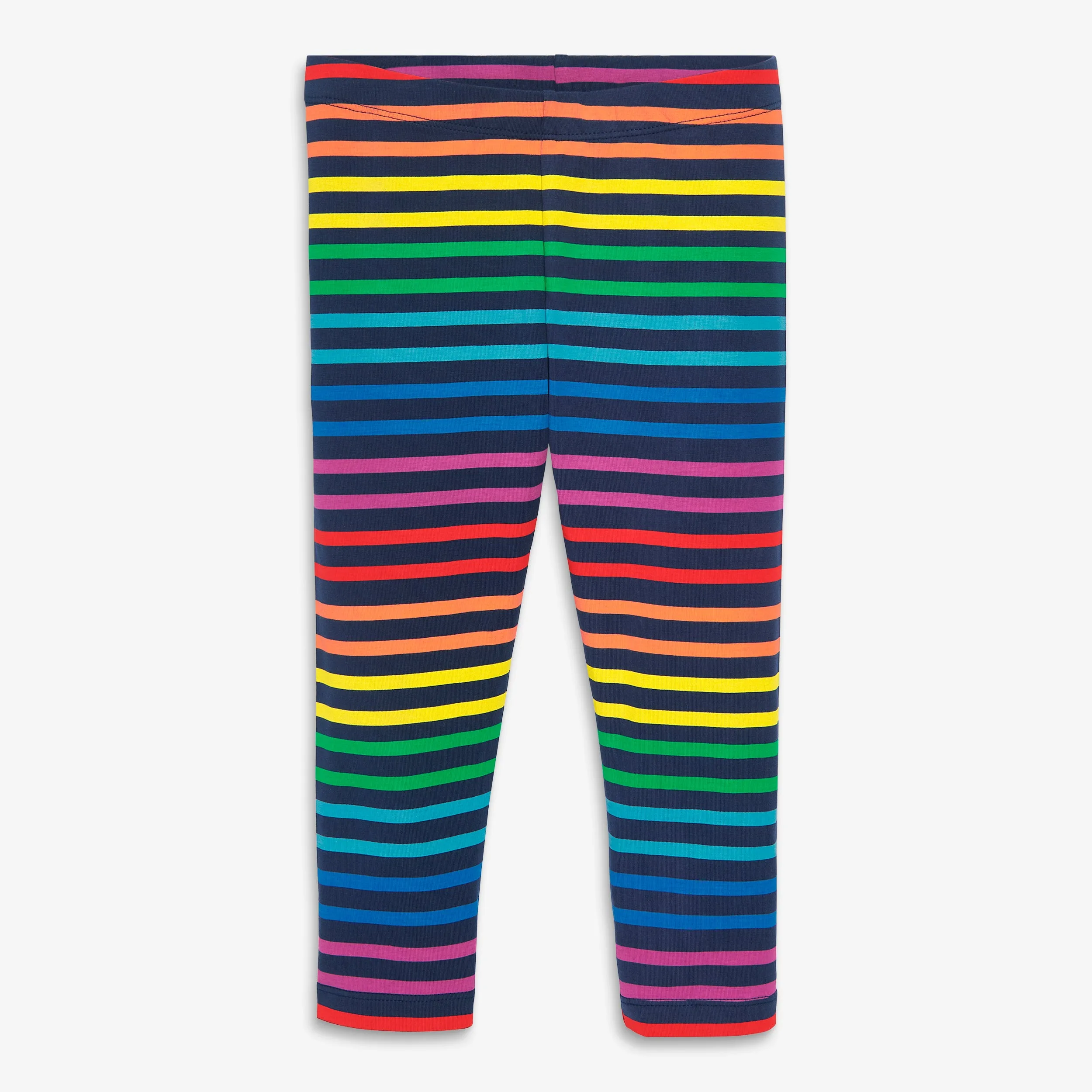 Clearance capri legging in bright rainbow