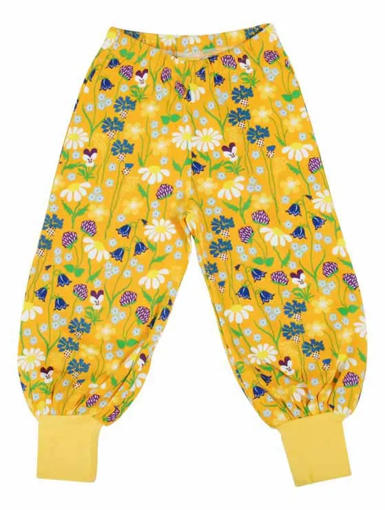 DUNS Baggy Pants - Midsummer Flowers Yellow