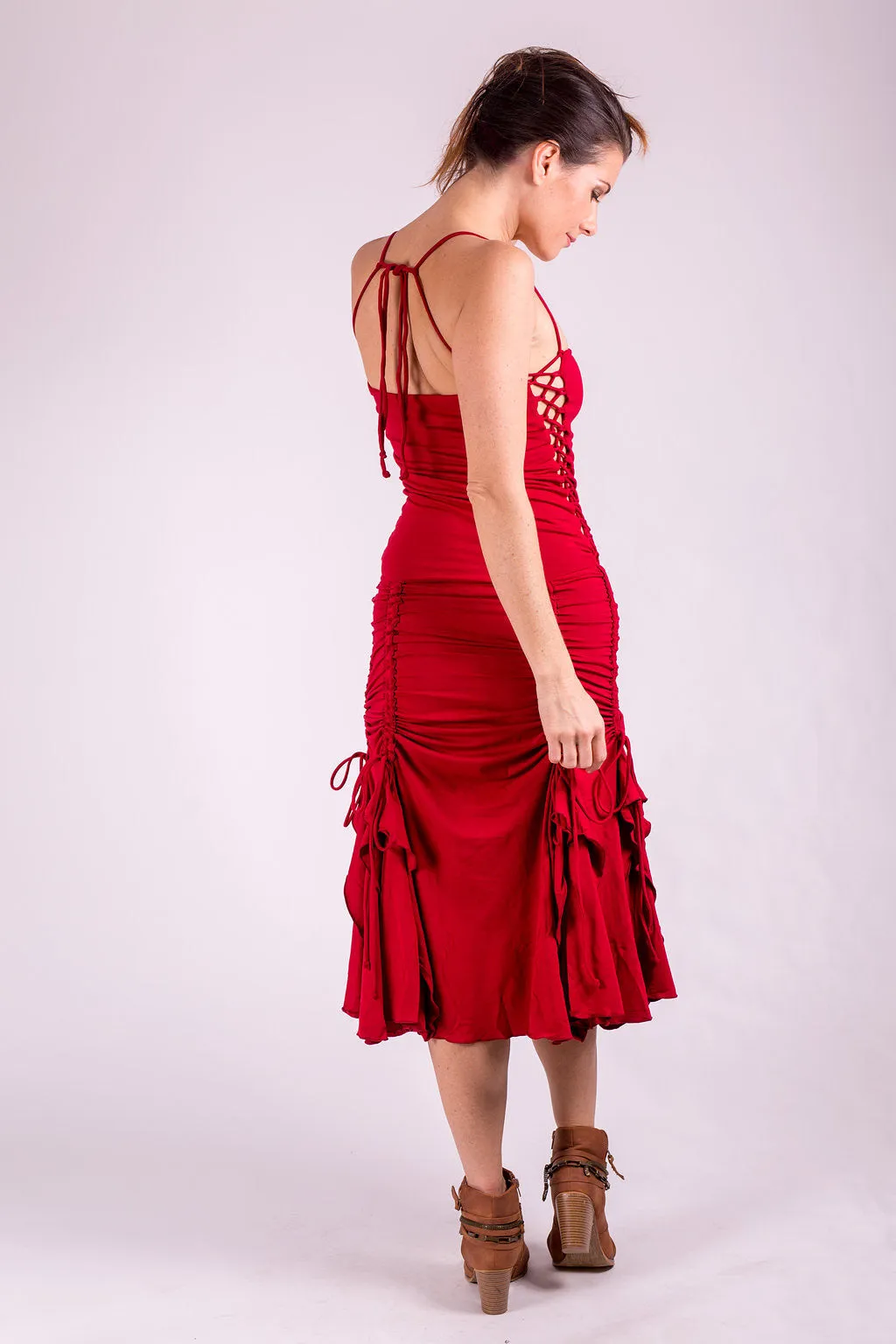 Flamenco Dress - Red