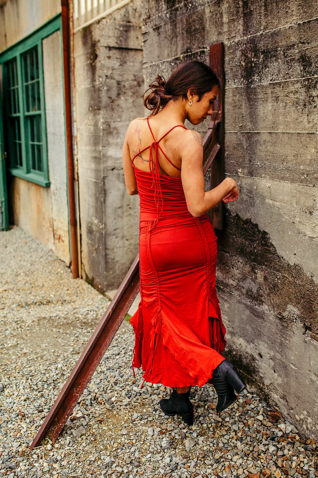 Flamenco Dress - Red