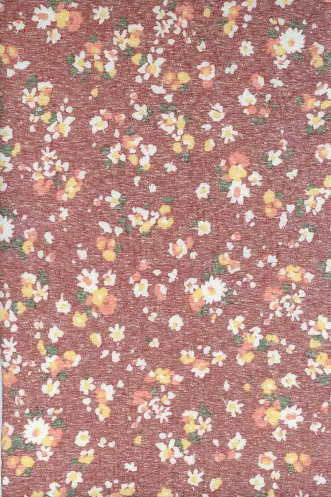 FLORAL PRINTED ON TRI BLEND POLY COTTON RAYON NFF210209-046