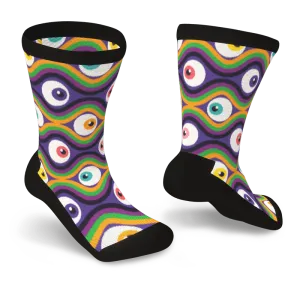 Groovy Eyes Non-Binding Diabetic Socks