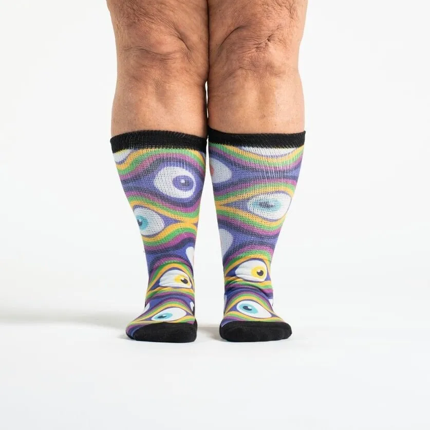 Groovy Eyes Non-Binding Diabetic Socks