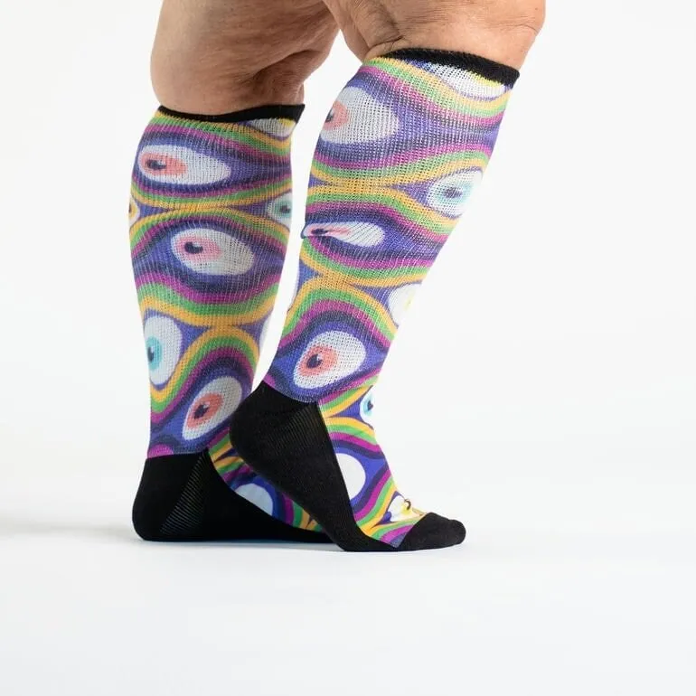 Groovy Eyes Non-Binding Diabetic Socks