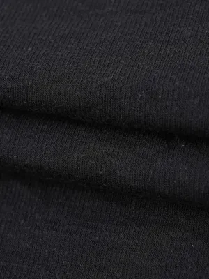 Hemp & Recycled Polyester Mid Weight Stretched Jersey Fabric ( KJ19802， 2 colors )