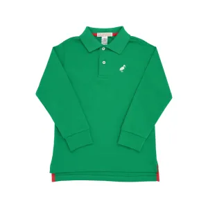 Long Sleeve Prim & Proper Polo & Onesie
Kiawah Kelly Green With Worth Avenue White Stork