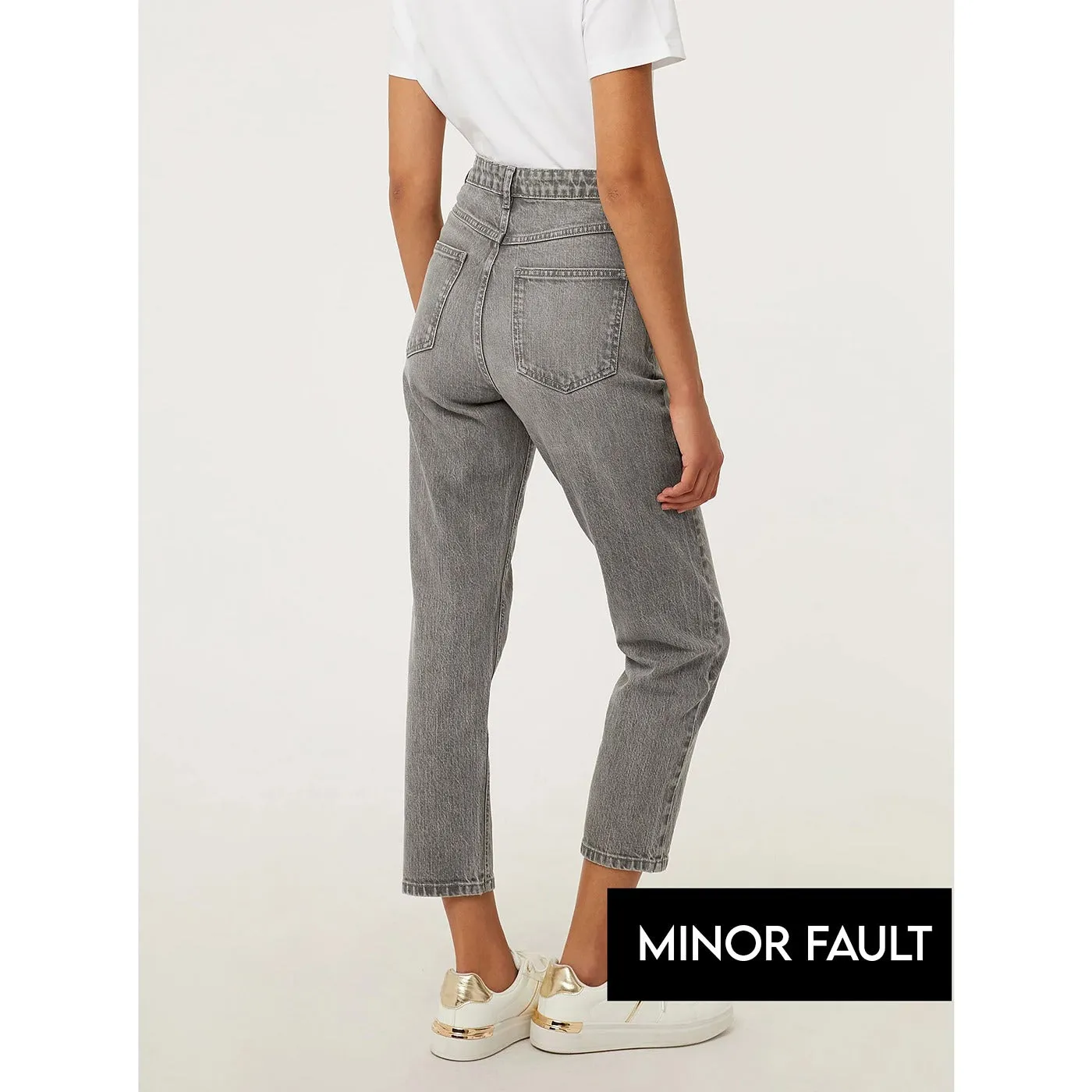 Minor Fault Grey Straight Leg Jeans