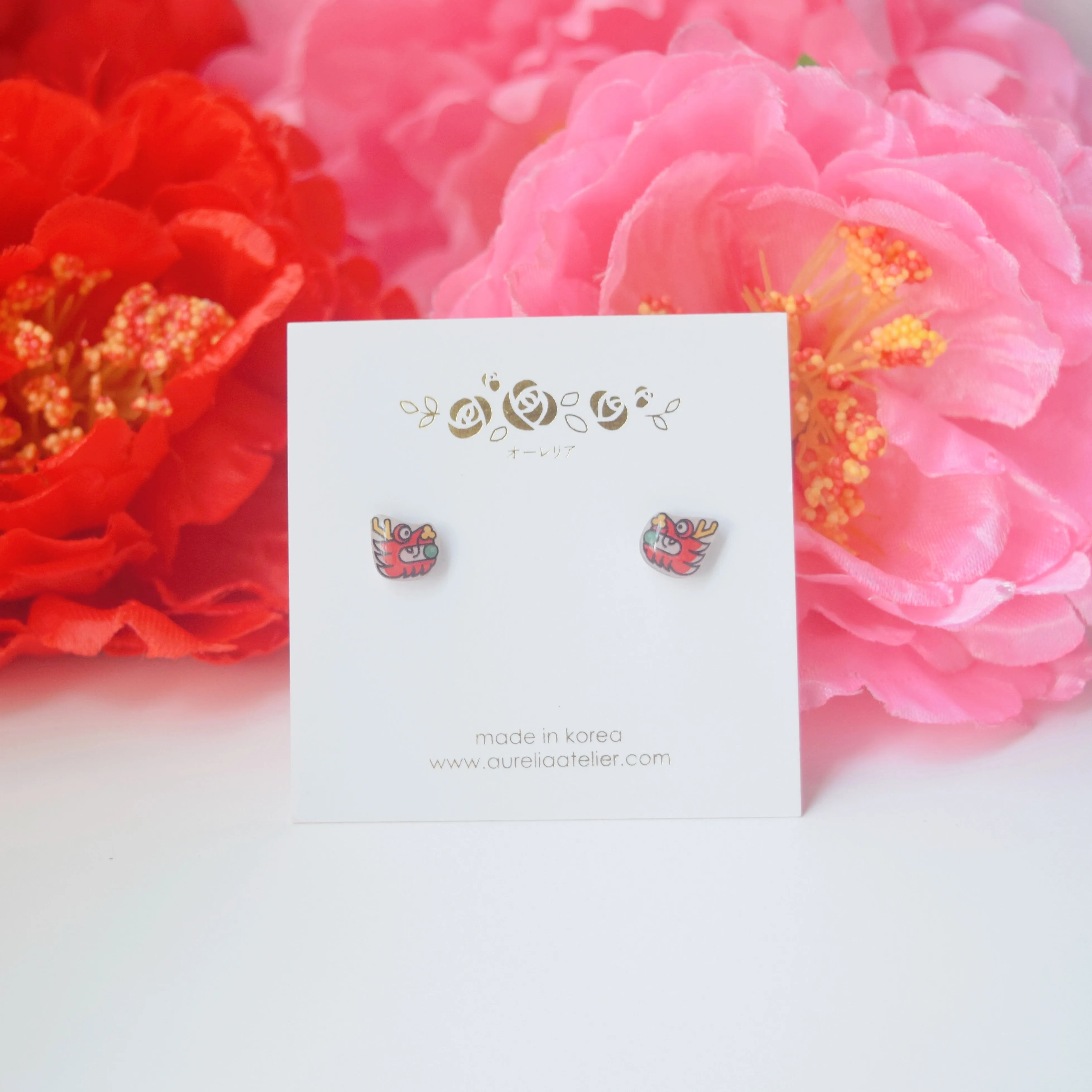 Oriental Chinese New Year Earrings