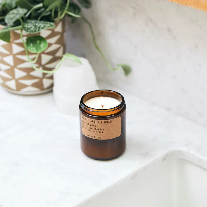 PF Candle - 7.2 oz Standard Soy Candle | Amber & Moss