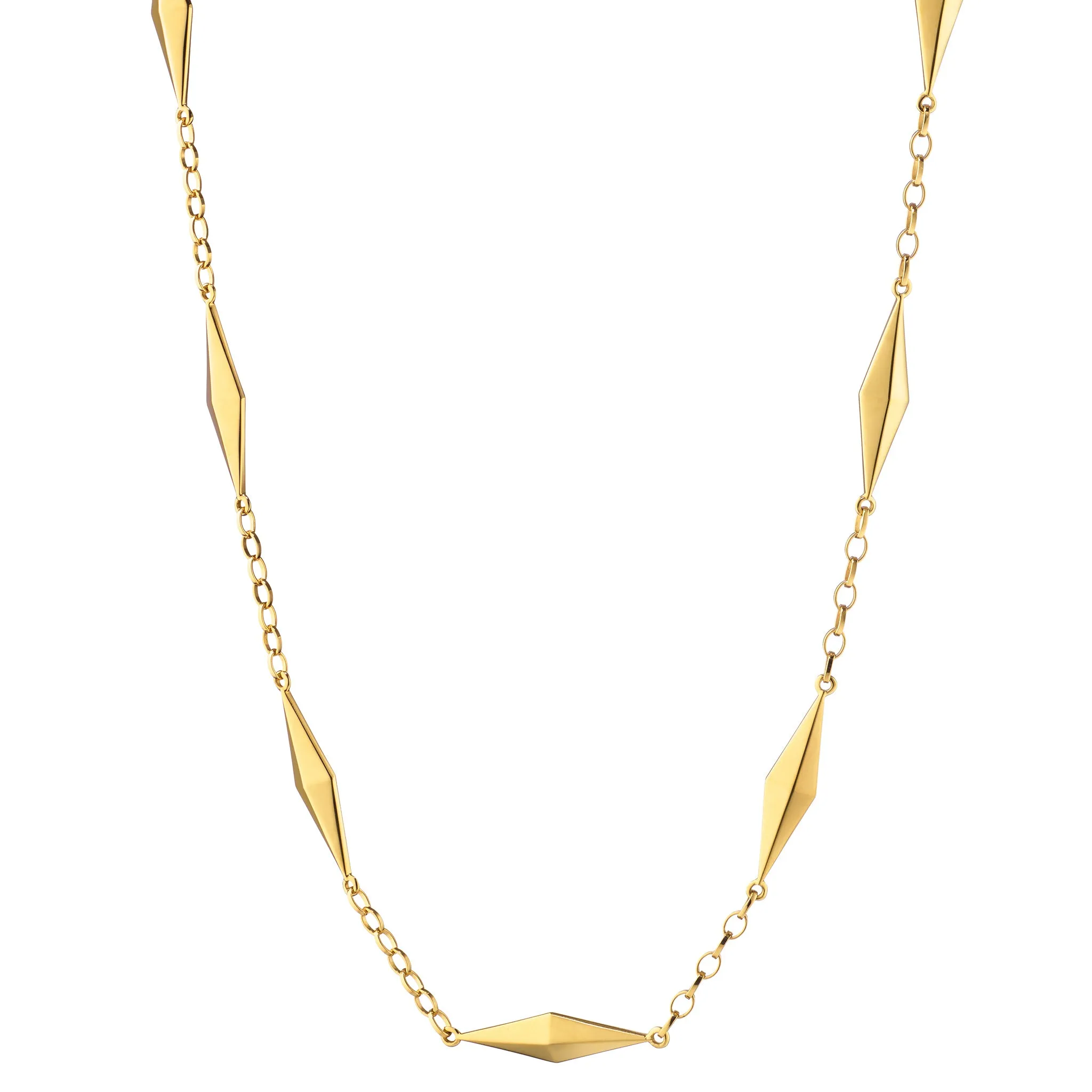 "Points North" 18K Gold Necklace