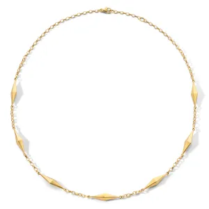 "Points North" 18K Gold Necklace