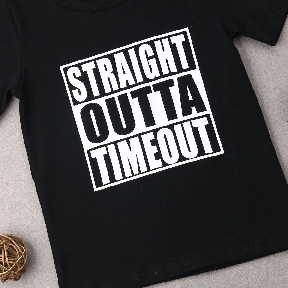 'Straight Outta Timeout' Shirt, 12m-6T